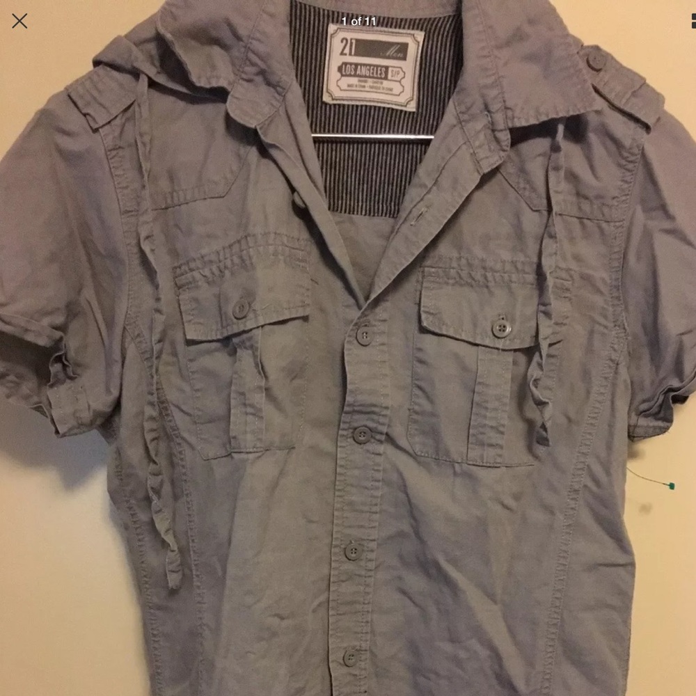 21 MEN LOS ANGELES SHIRT JACKET